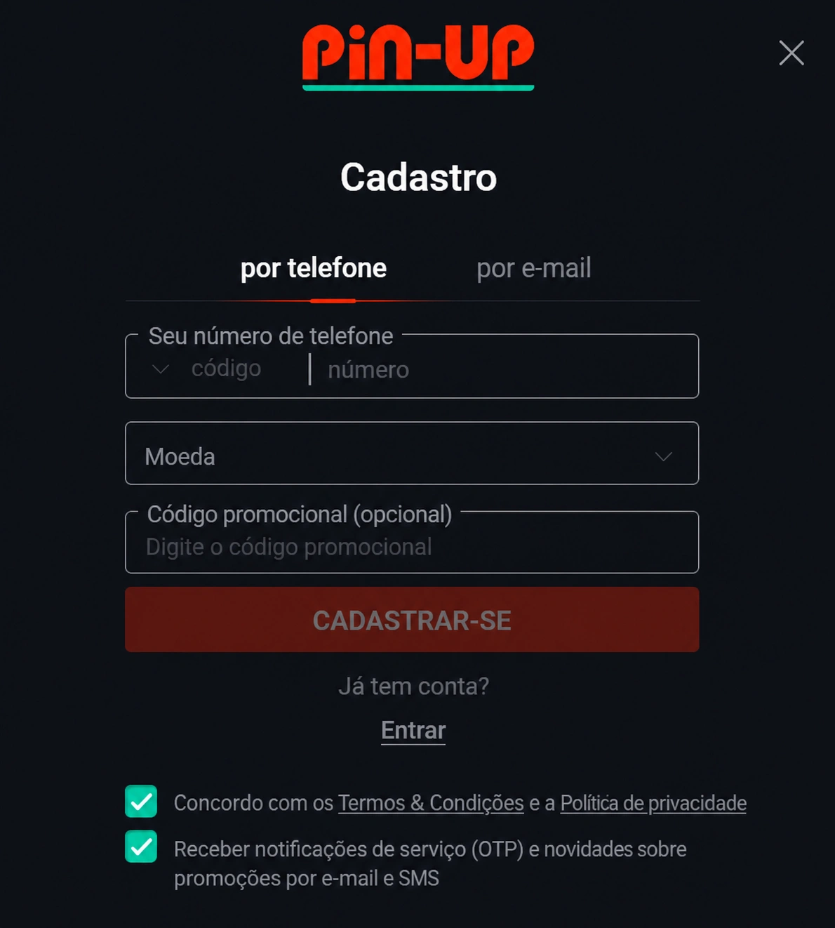 Inscrição